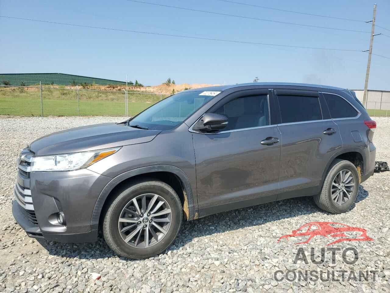 TOYOTA HIGHLANDER 2019 - 5TDKZRFH2KS566709