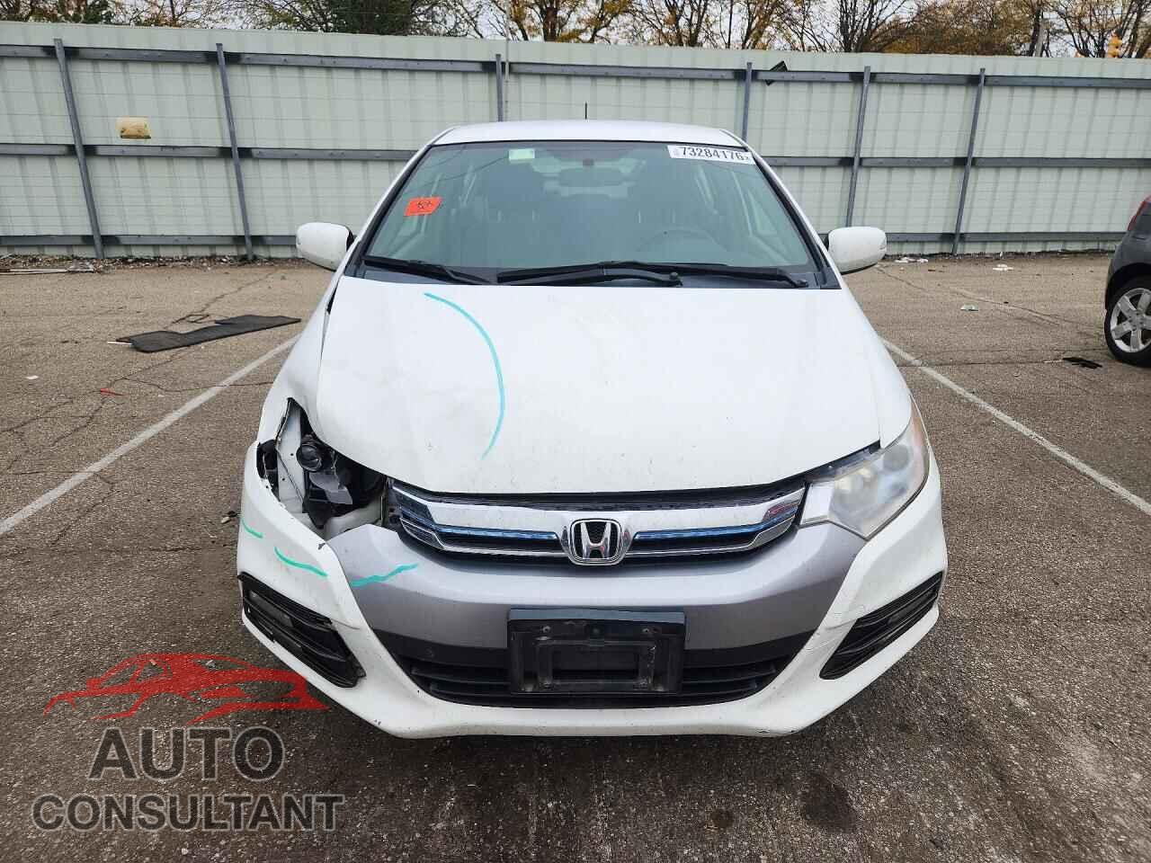 HONDA INSIGHT 2012 - JHMZE2H76CS002459