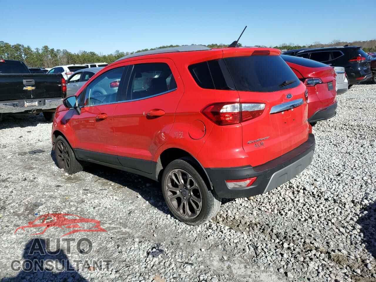 FORD ECOSPORT 2020 - MAJ6S3KL9LC360387