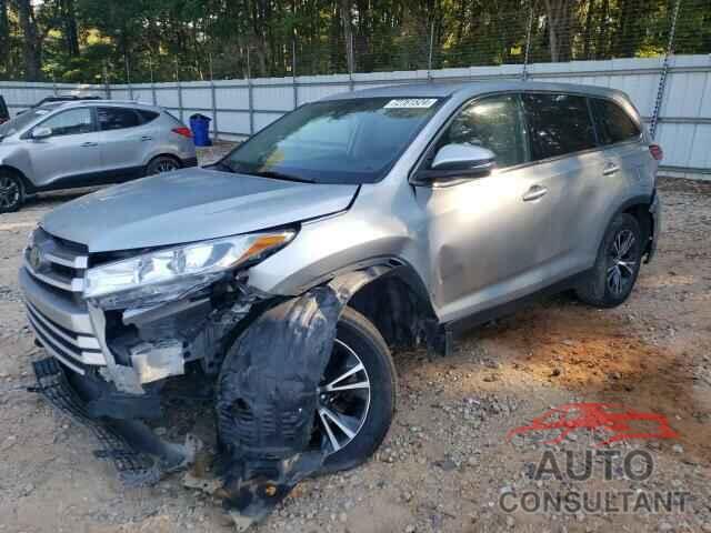 TOYOTA HIGHLANDER 2019 - 5TDZARFH0KS049334