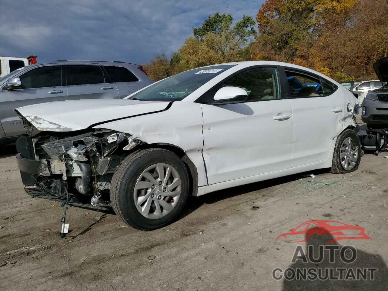 HYUNDAI ELANTRA 2018 - 5NPD74LF8JH350534