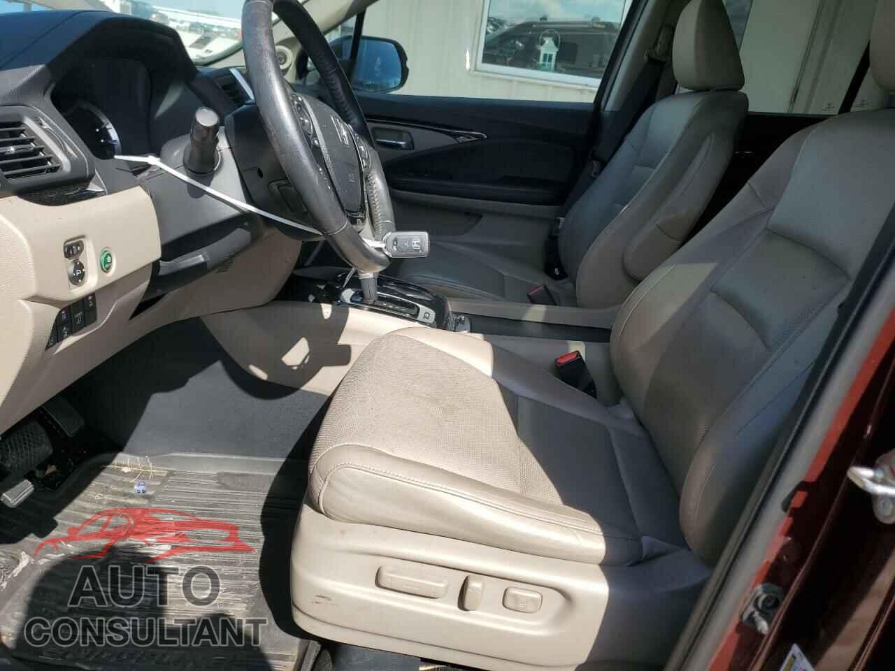 HONDA RIDGELINE 2017 - 5FPYK3F71HB031409