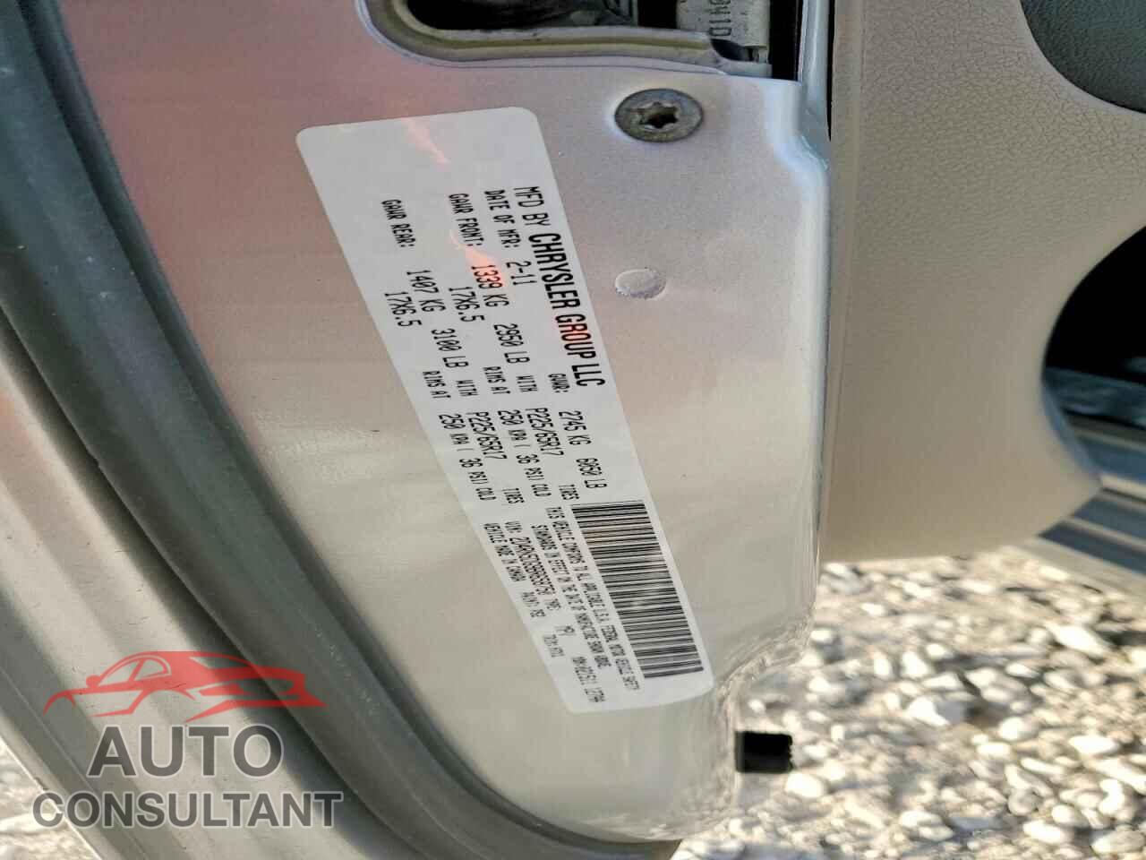DODGE CARAVAN 2011 - 2D4RN5DG9BR658750