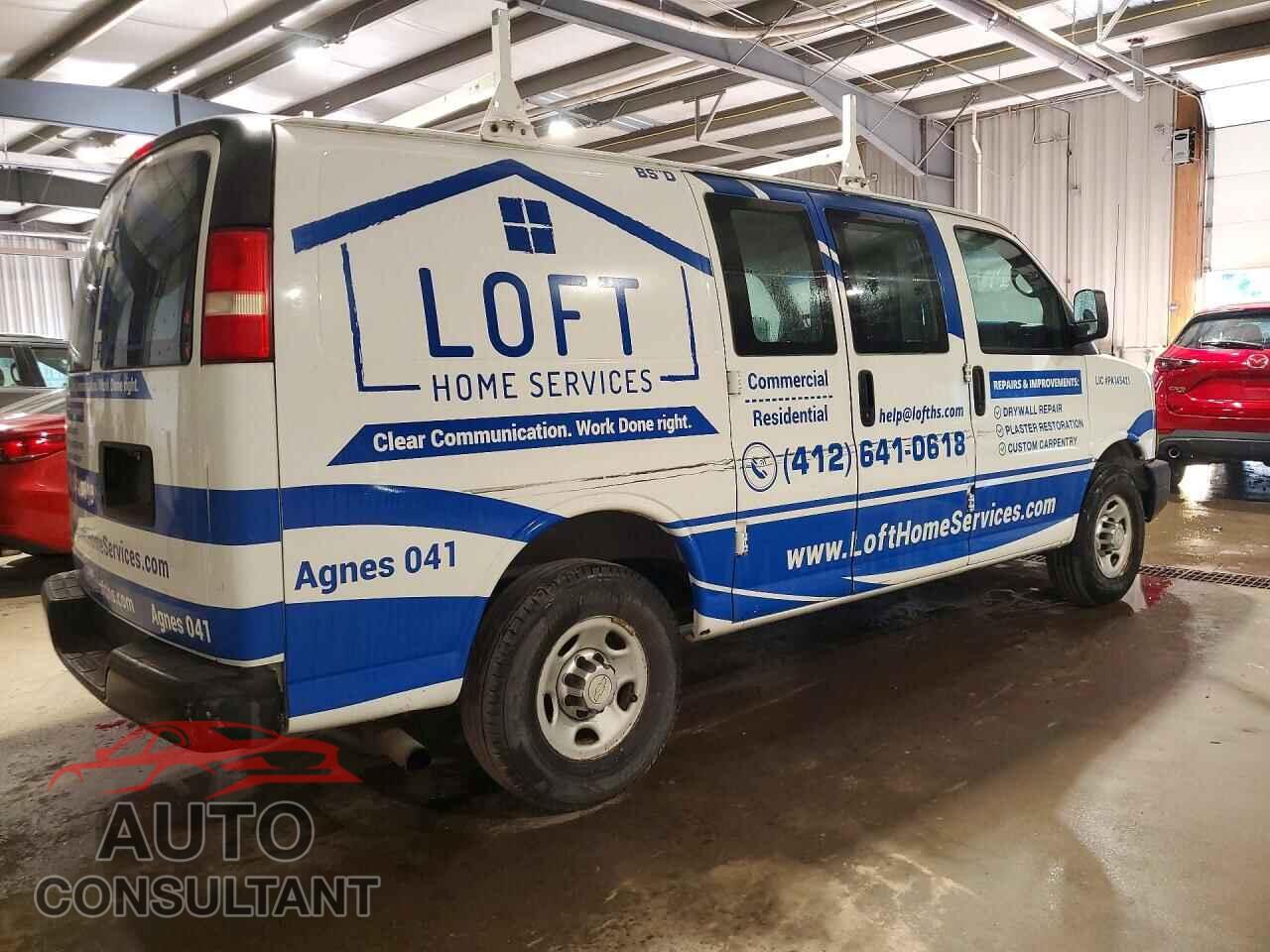 CHEVROLET EXPRESS 2012 - 1GCWGFCAXC1165694