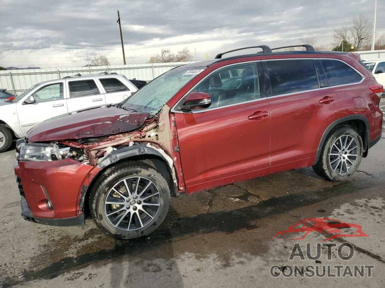 TOYOTA HIGHLANDER 2017 - 5TDJZRFH0HS393356