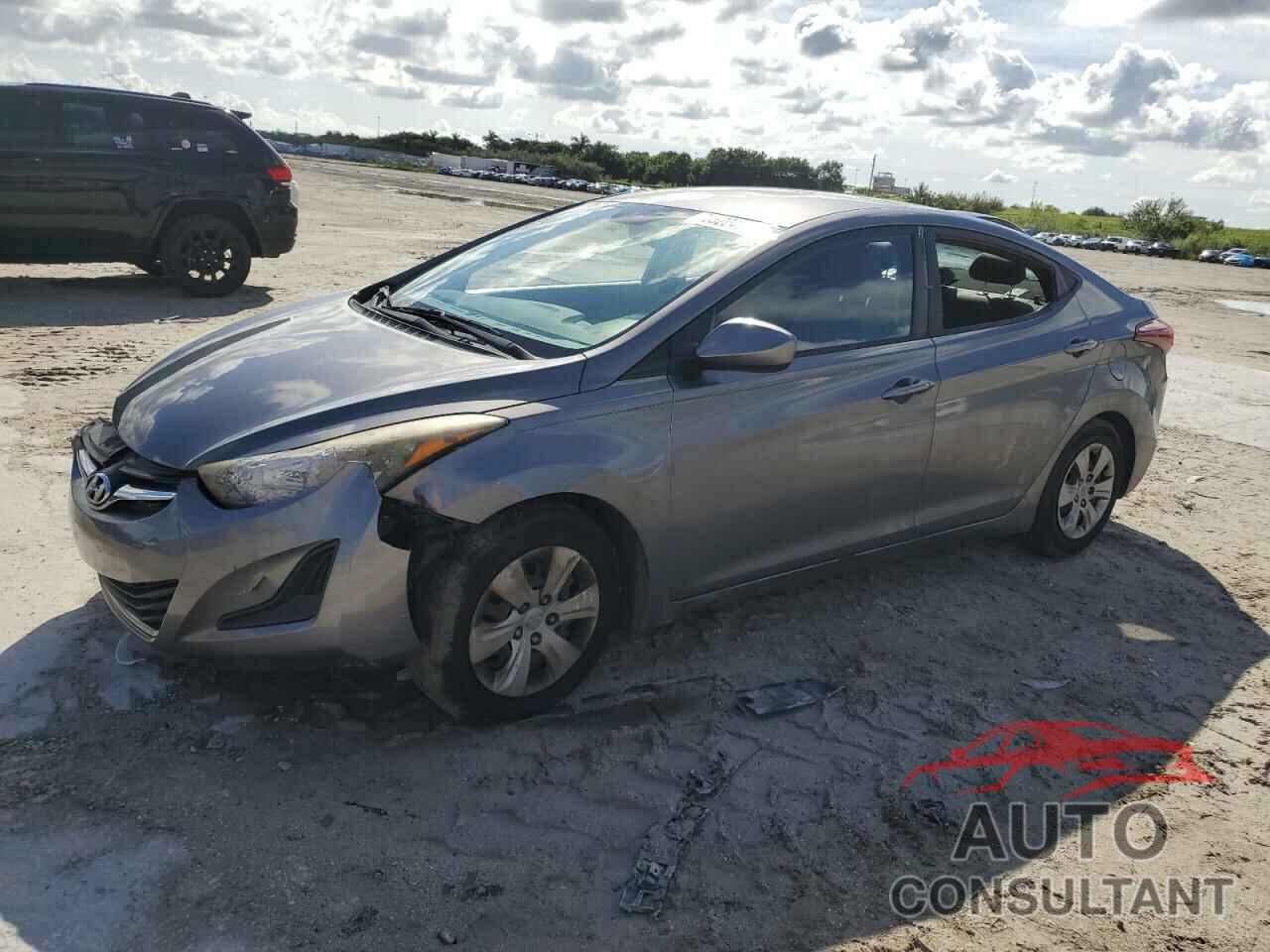 HYUNDAI ELANTRA 2016 - KMHDH4AE3GU641234