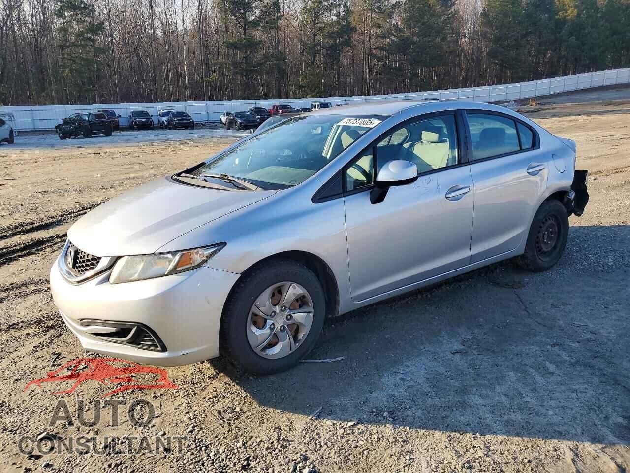 HONDA CIVIC 2013 - 19XFB2F53DE099929