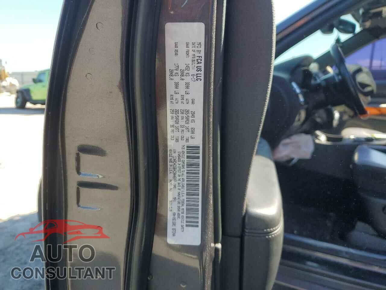 DODGE DURANGO 2017 - 1C4RDHDG6HC944607