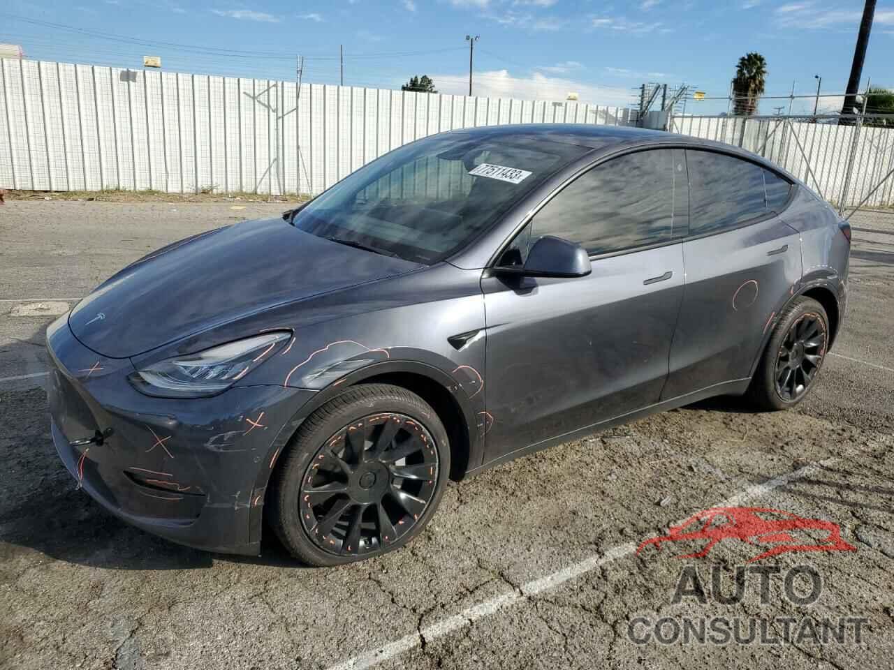 TESLA MODEL Y 2022 - 7SAYGDEE0NF367048