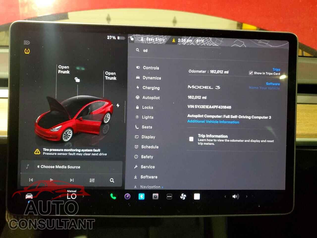 TESLA MODEL 3 2023 - 5YJ3E1EA4PF431846