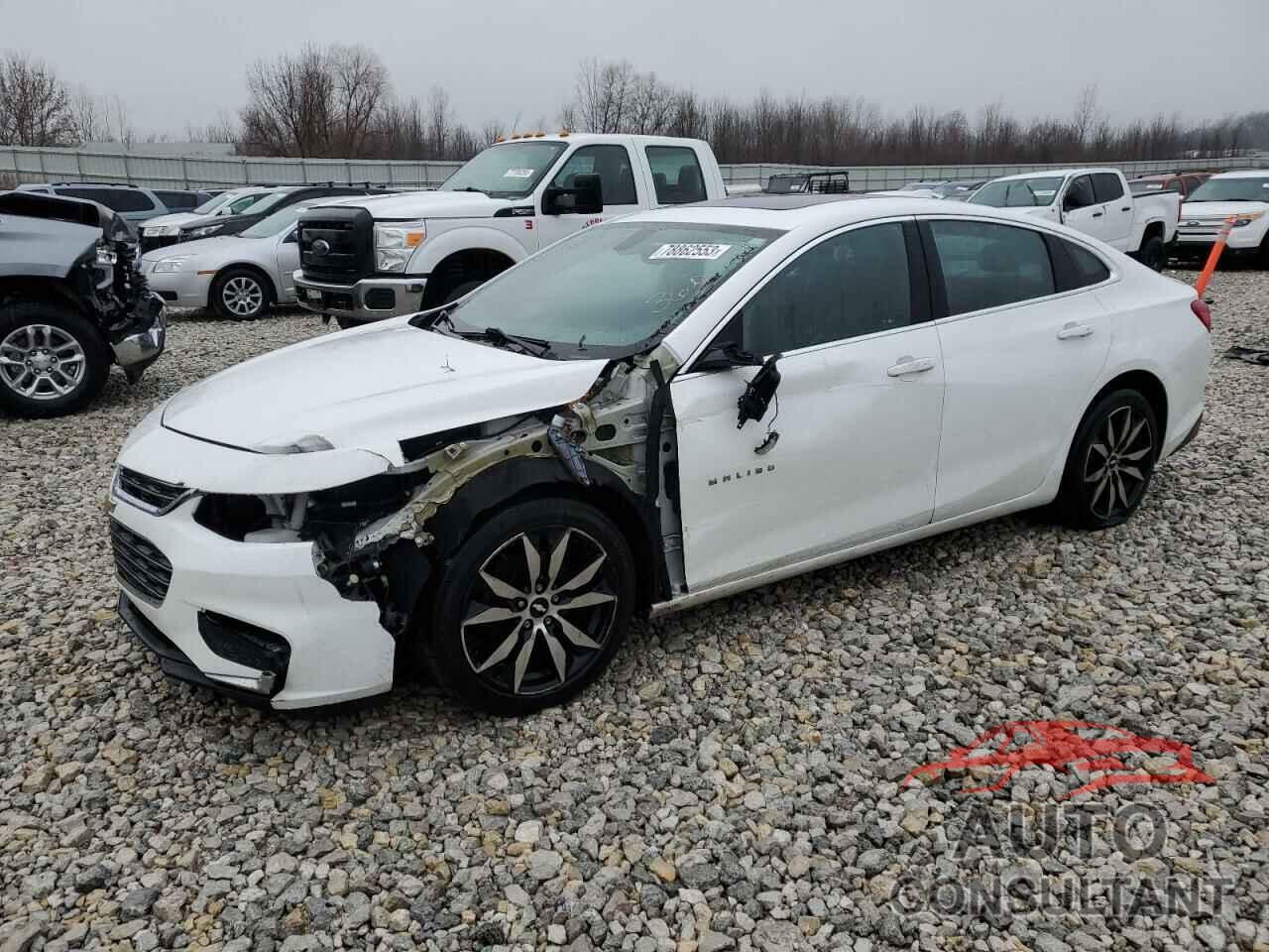 CHEVROLET MALIBU 2016 - 1G1ZE5ST6GF173566