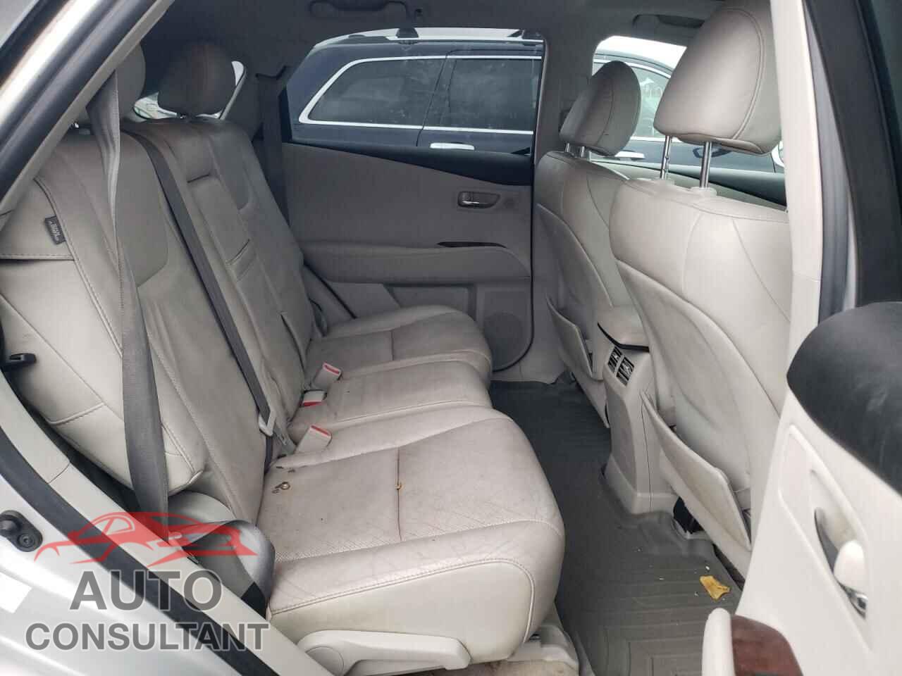 LEXUS RX350 2011 - 2T2BK1BA7BC095224