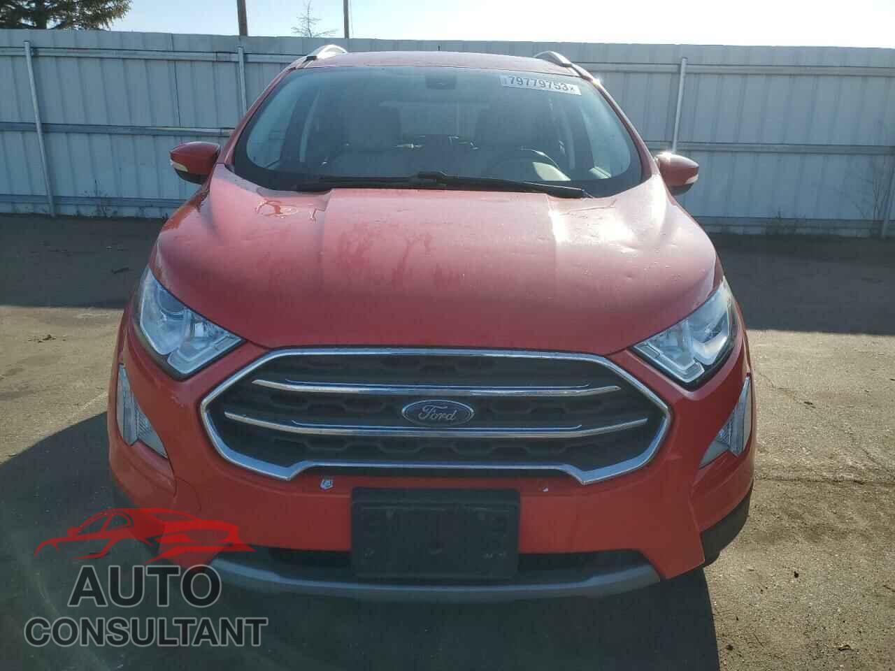 FORD ECOSPORT 2020 - MAJ6S3KL3LC347540