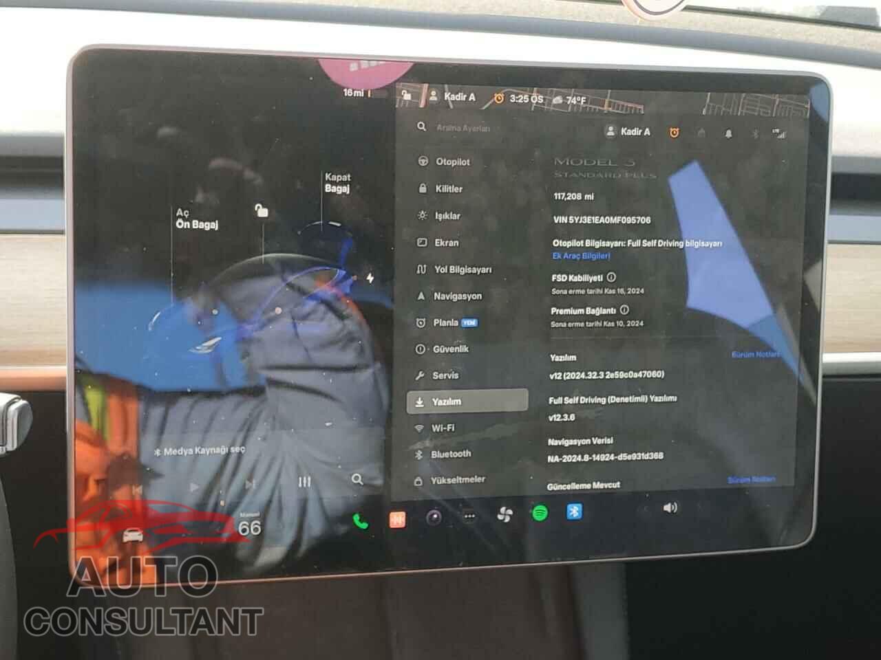 TESLA MODEL 3 2021 - 5YJ3E1EA0MF095706