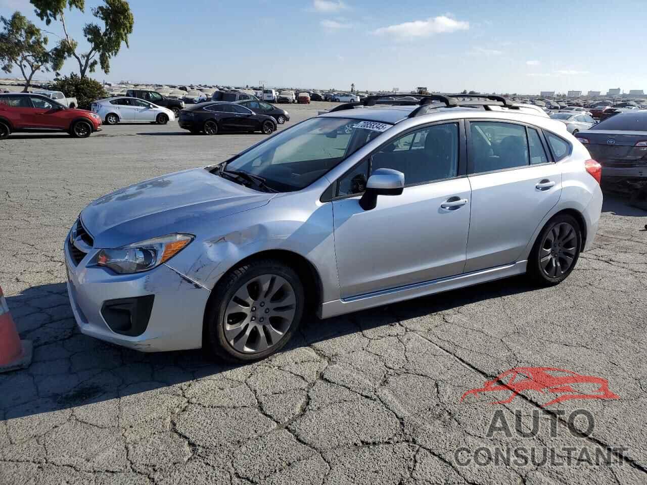 SUBARU IMPREZA 2012 - JF1GPAL63CH215402