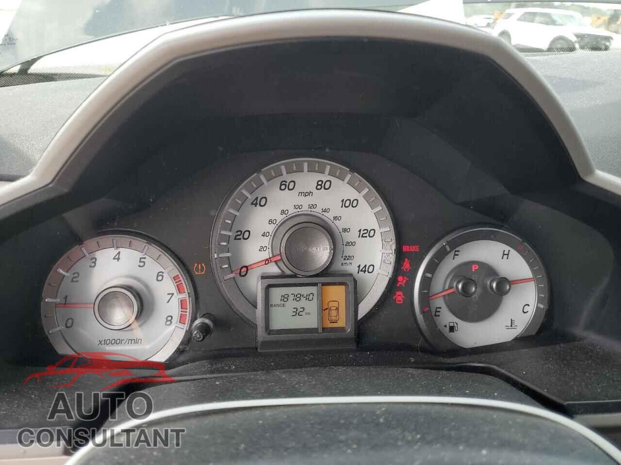 HONDA PILOT 2012 - 5FNYF4H2XCB038761