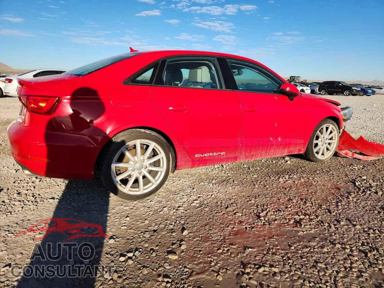 AUDI A3 2016 - WAUB8GFF1G1069237