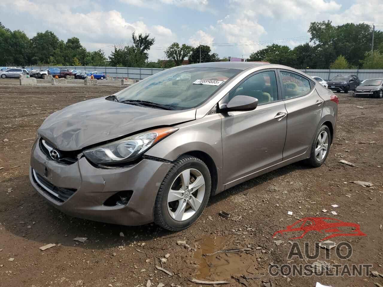 HYUNDAI ELANTRA 2012 - 5NPDH4AE7CH150139