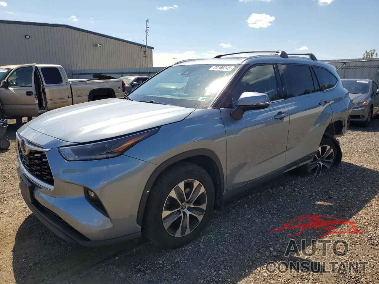 TOYOTA HIGHLANDER 2021 - 5TDGZRBH0MS108262