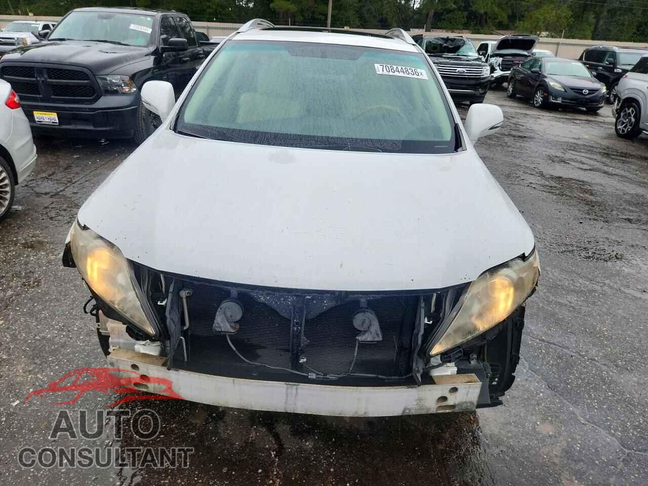 LEXUS RX350 2010 - 2T2BK1BA1AC053825