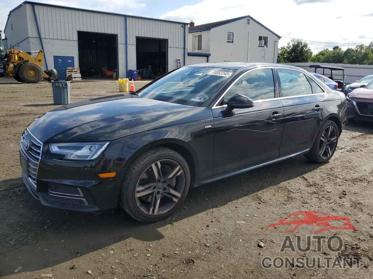 AUDI A4 2018 - WAUENAF4XJN007739