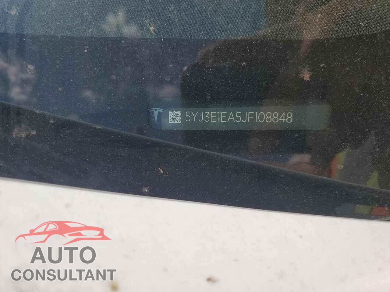 TESLA MODEL 3 2018 - 5YJ3E1EA5JF108848