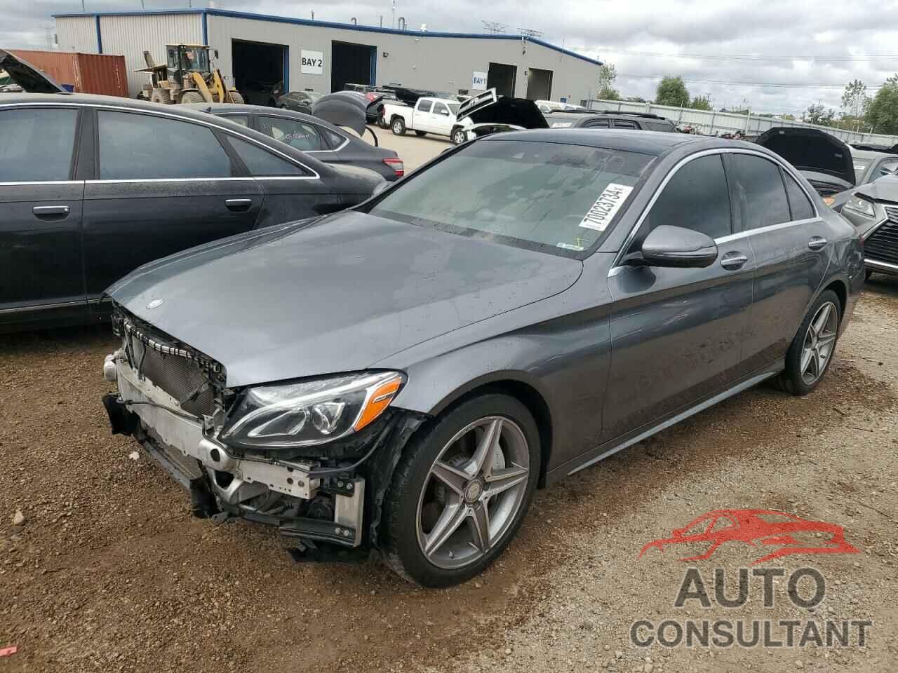 MERCEDES-BENZ C-CLASS 2017 - 55SWF4KB6HU199940