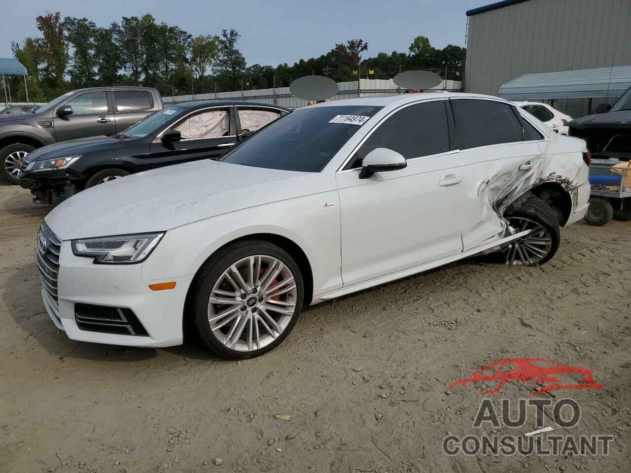 AUDI A4 2017 - WAUENAF4XHN068048