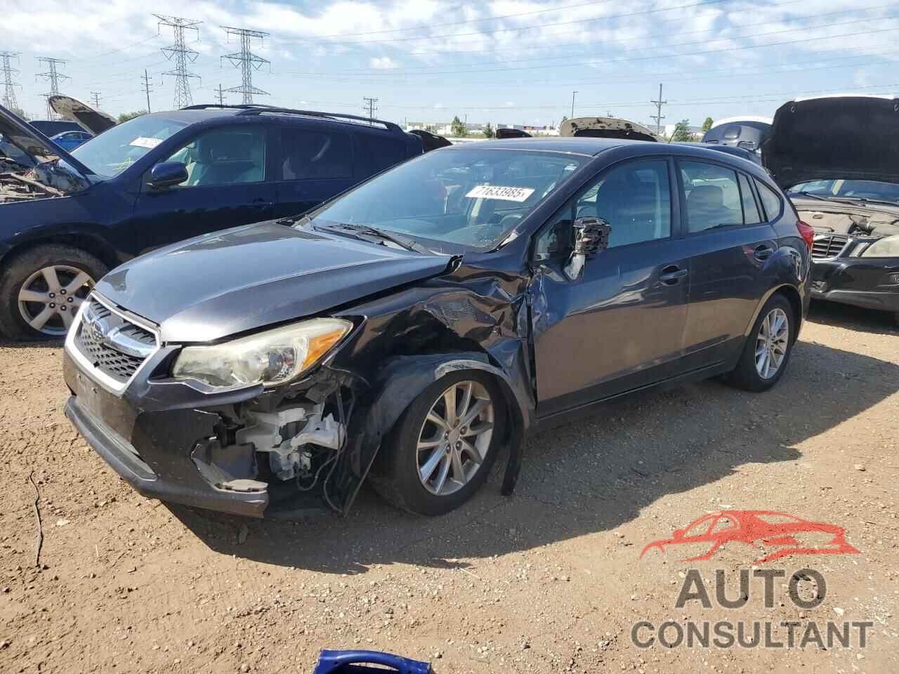 SUBARU IMPREZA 2013 - JF1GPAC63DH835894