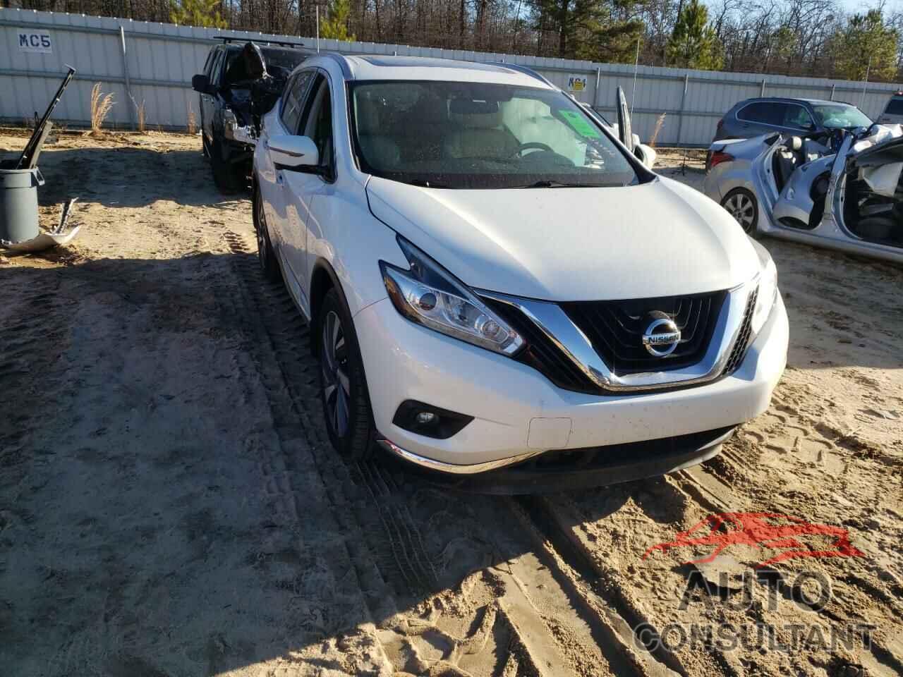 NISSAN MURANO 2016 - 5N1AZ2MGXGN140384