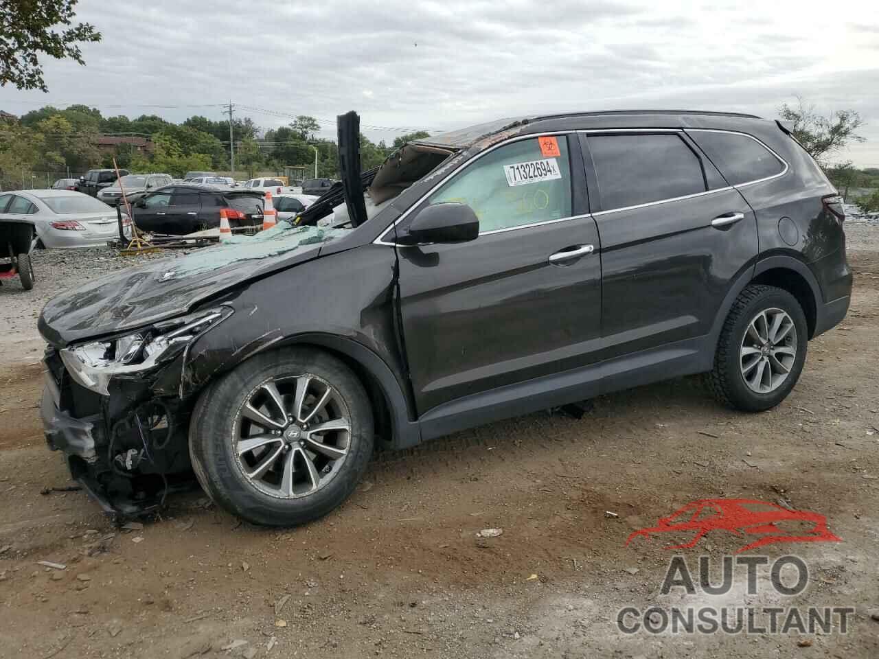 HYUNDAI SANTA FE 2017 - KM8SM4HF6HU213046