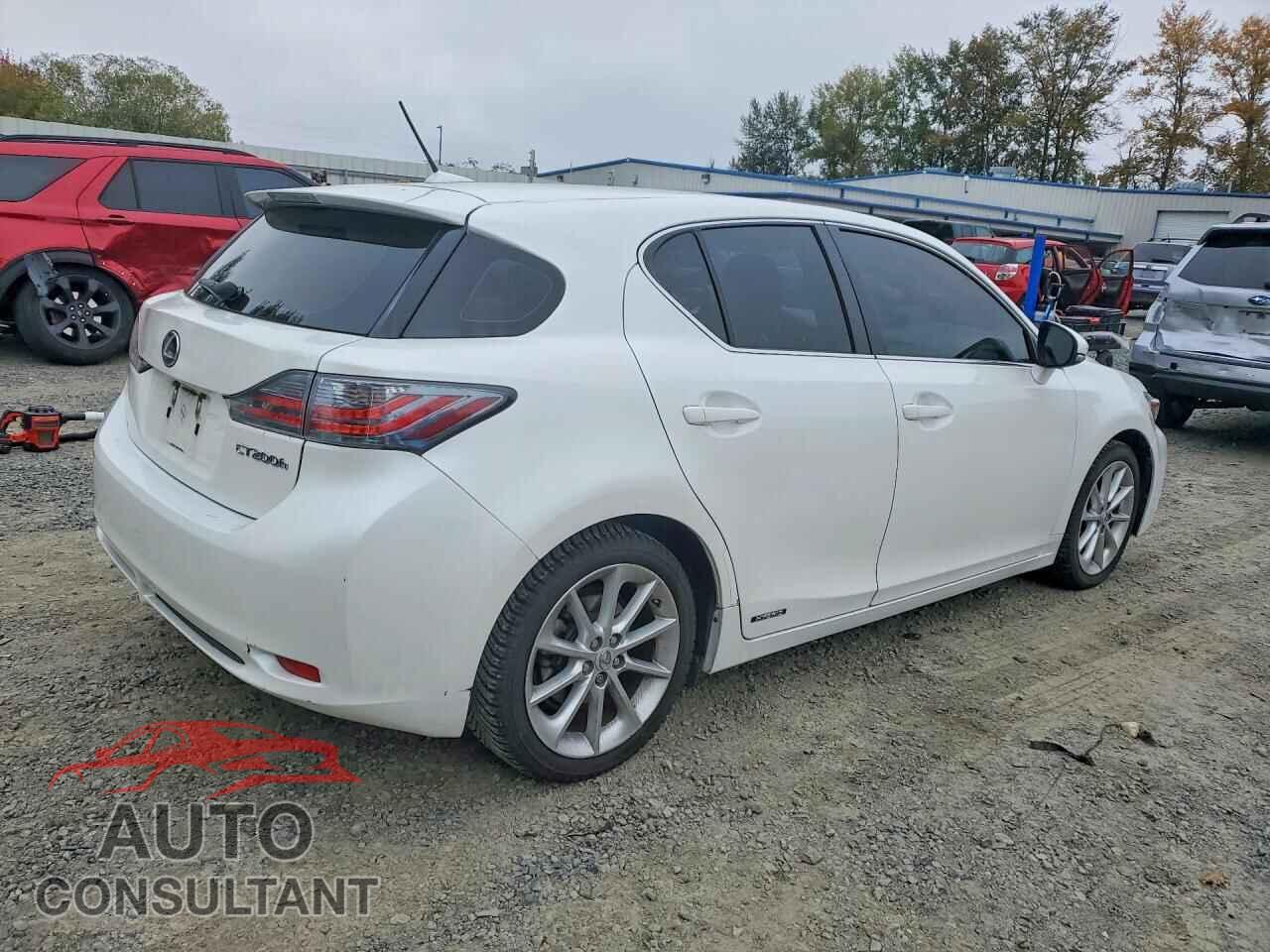 LEXUS CT 200 2012 - JTHKD5BH9C2092665
