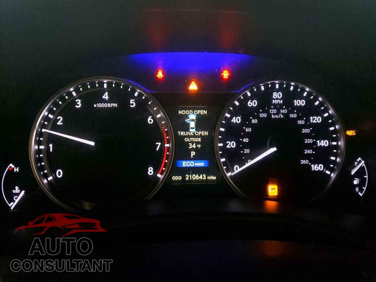 LEXUS GS350 2013 - JTHBE1BL7D5009065