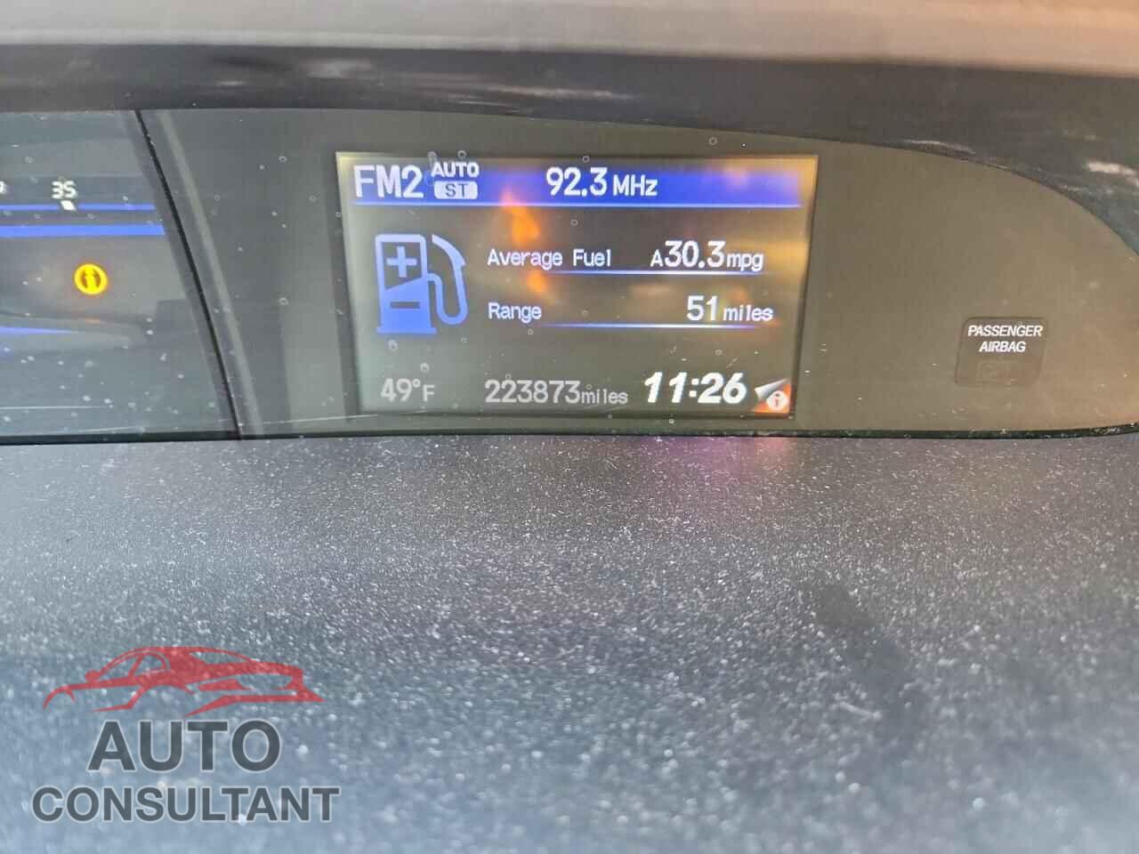 HONDA CIVIC 2013 - 19XFB2F87DE223629