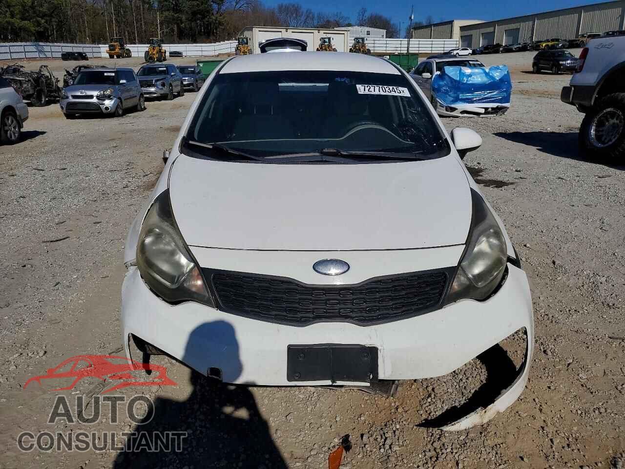KIA RIO 2013 - KNADM4A39D6205225