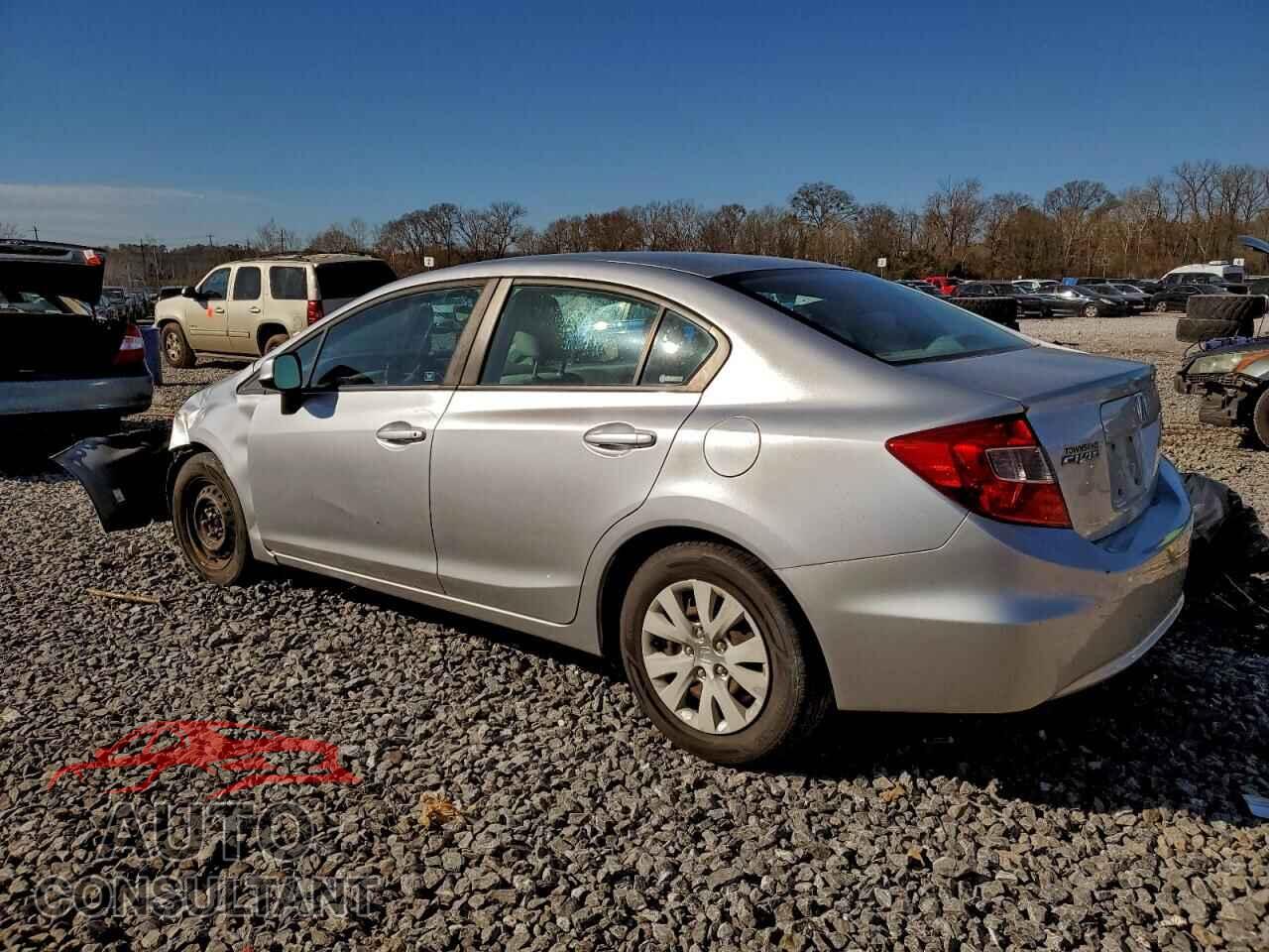 HONDA CIVIC 2012 - 19XFB2F57CE101423