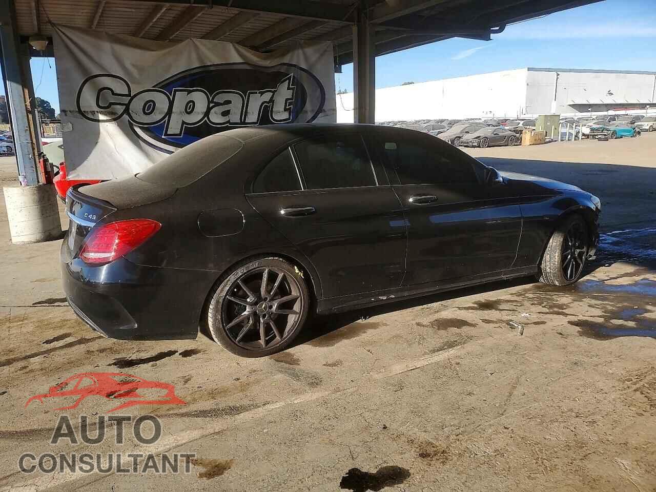 MERCEDES-BENZ C-CLASS 2017 - 55SWF6EB9HU214941