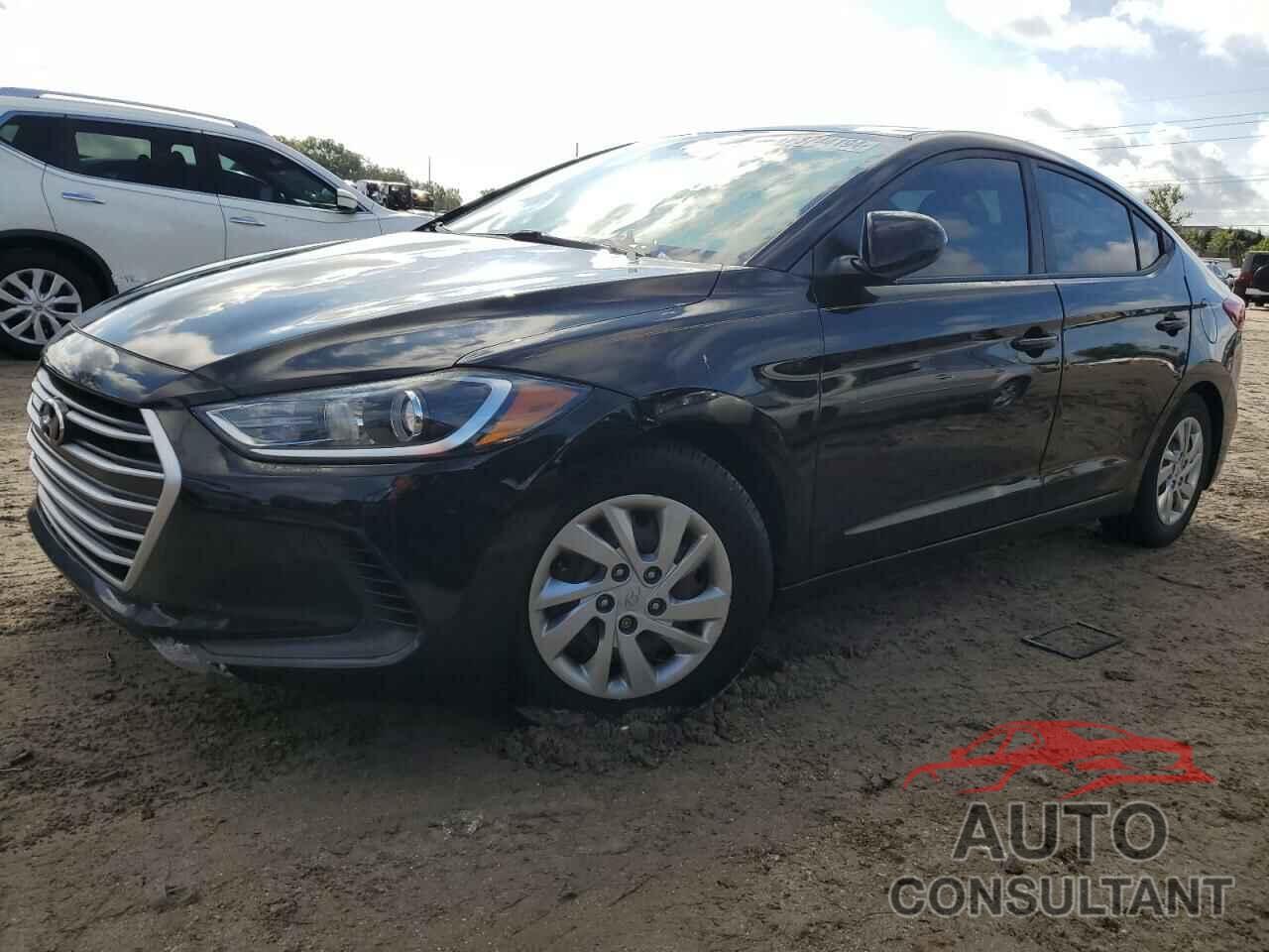 HYUNDAI ELANTRA 2017 - KMHD74LF7HU090414