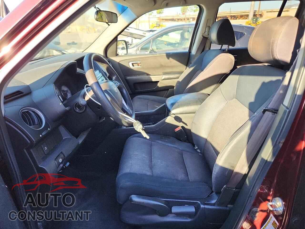 HONDA PILOT 2011 - 5FNYF3H20BB016132