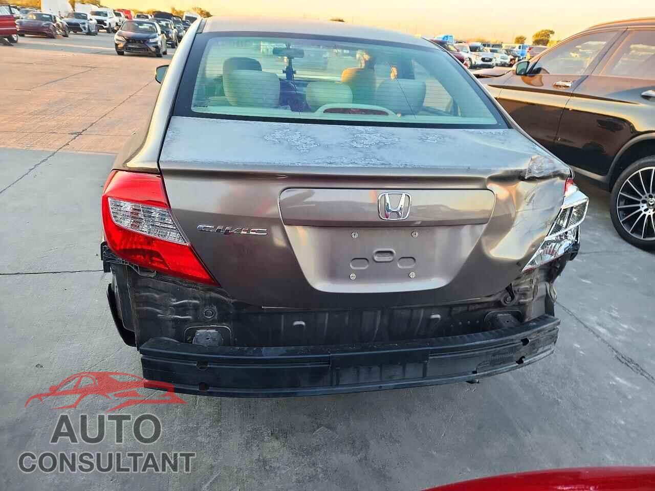 HONDA CIVIC 2012 - 2HGFB2F54CH572788