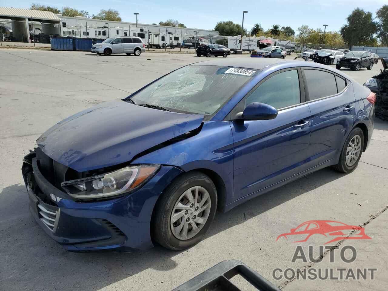 HYUNDAI ELANTRA 2017 - 5NPD74LF3HH201667