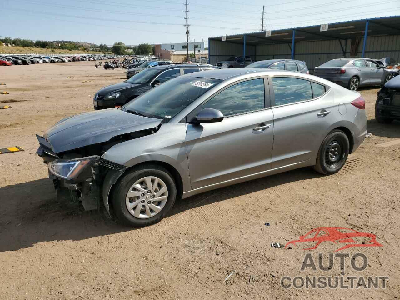 HYUNDAI ELANTRA 2019 - KMHD74LF2KU797136