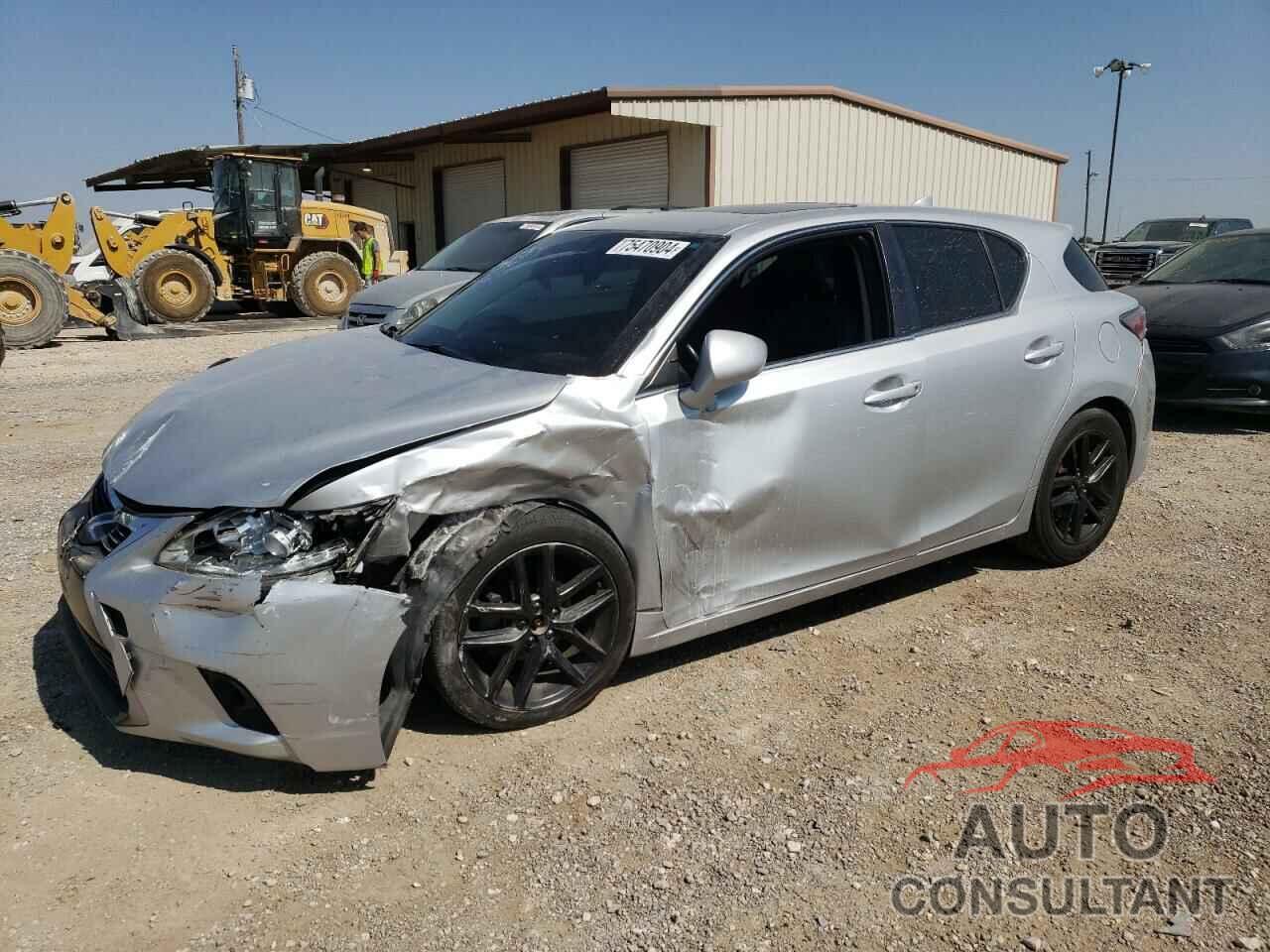 LEXUS CT 200 2014 - JTHKD5BH9E2186144