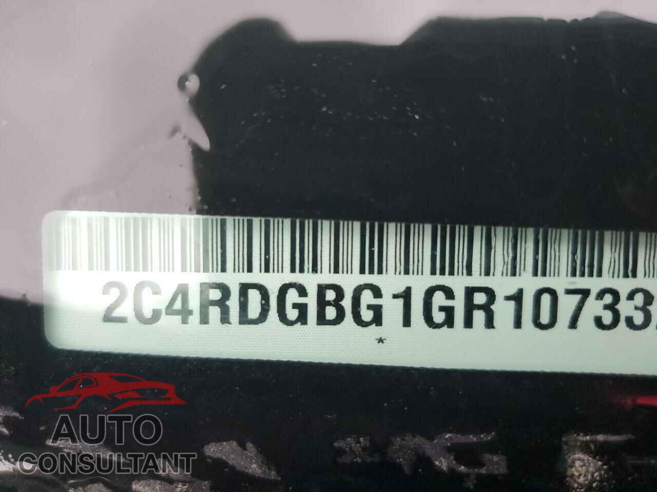 DODGE CARAVAN 2016 - 2C4RDGBG1GR107332