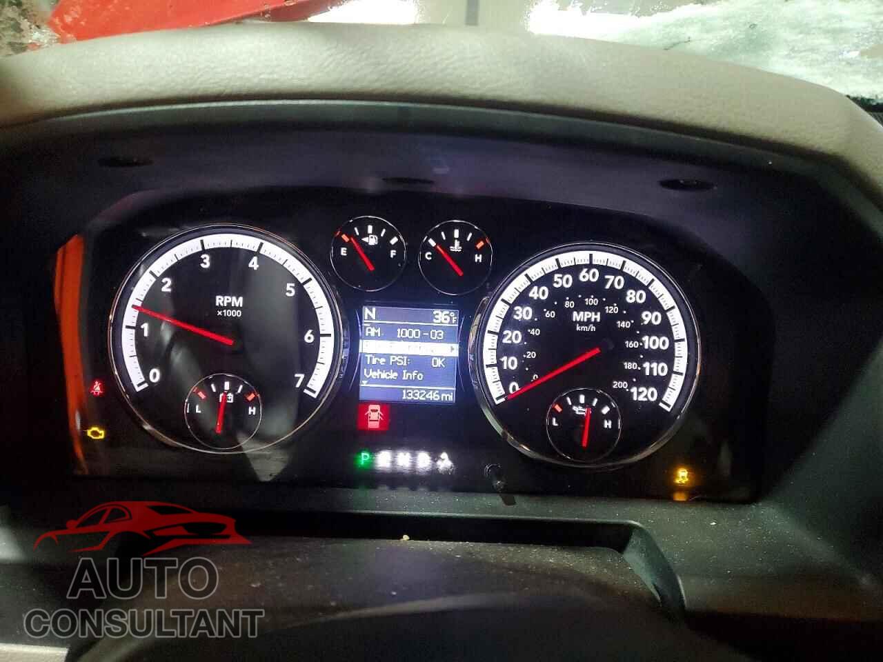 DODGE RAM 2500 2012 - 3C6TD5DT4CG331481