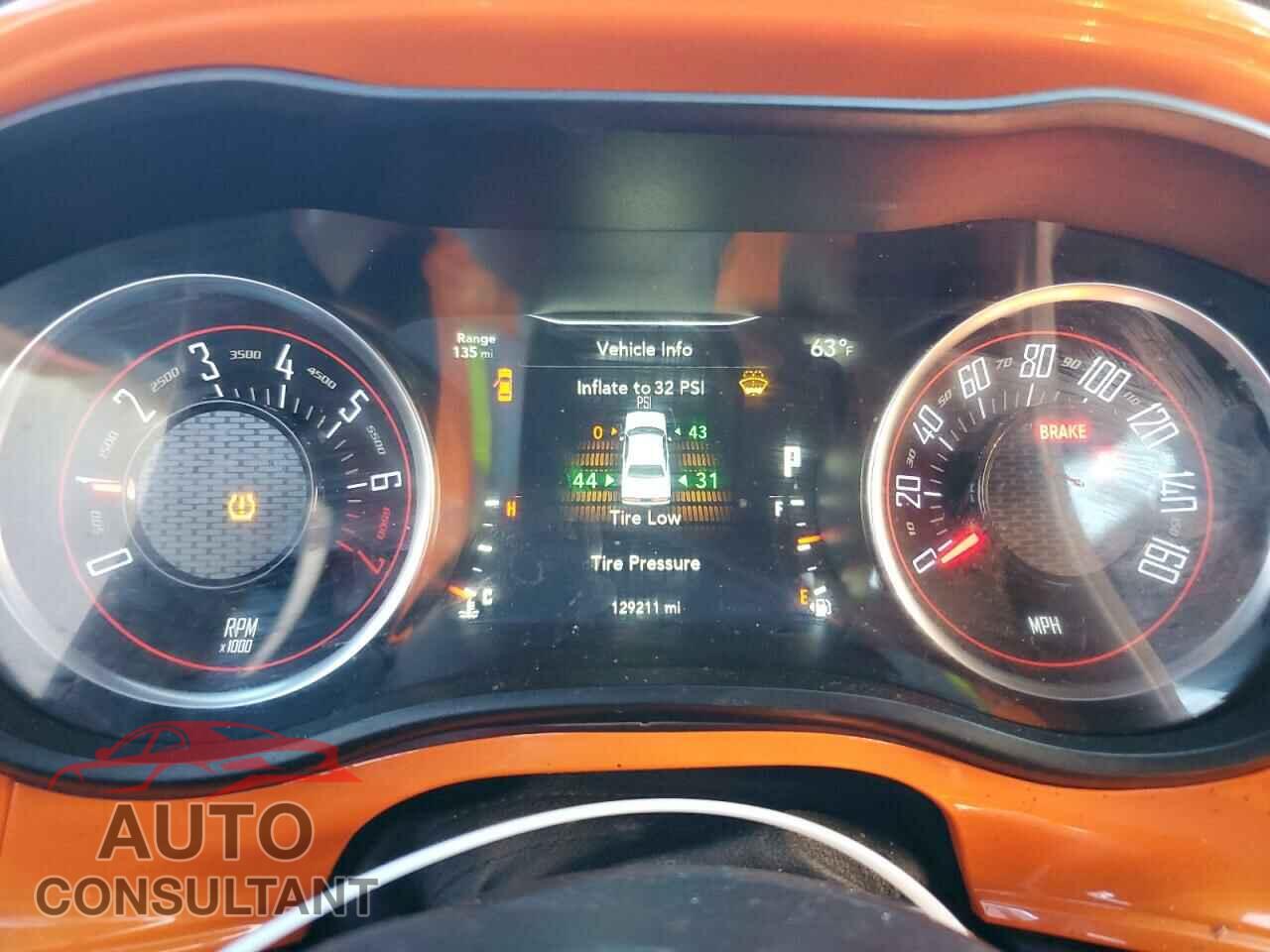 DODGE CHALLENGER 2017 - 2C3CDZAG1HH502349