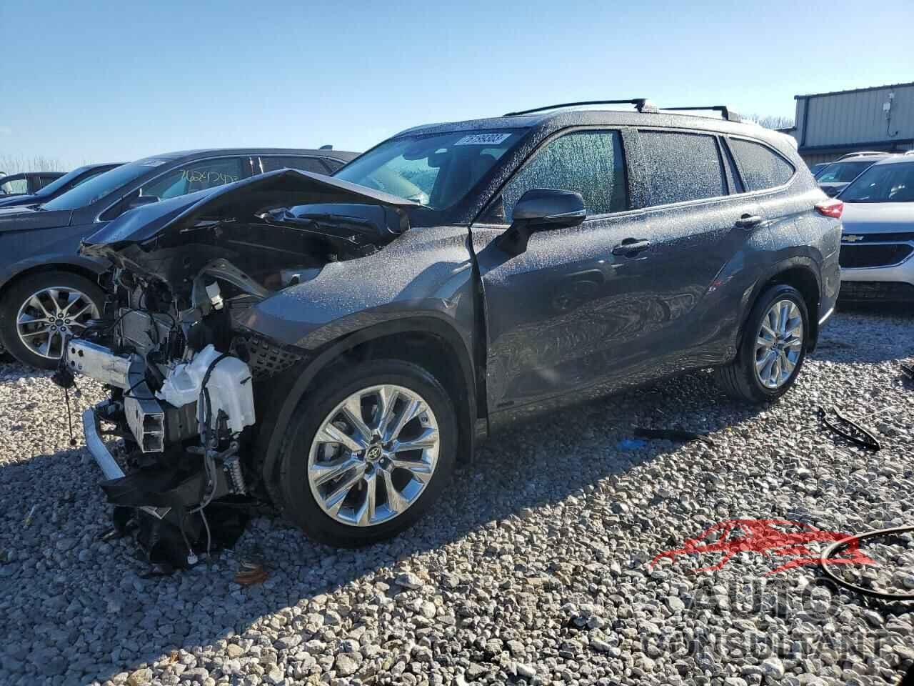 TOYOTA HIGHLANDER 2023 - 5TDXBRCH1PS119486
