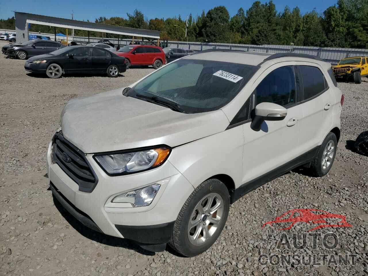 FORD ECOSPORT 2018 - MAJ3P1TE4JC190557