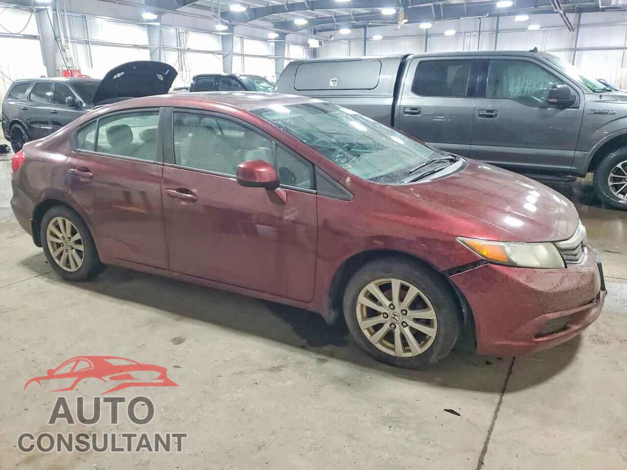 HONDA CIVIC 2012 - 2HGFB2F86CH606272