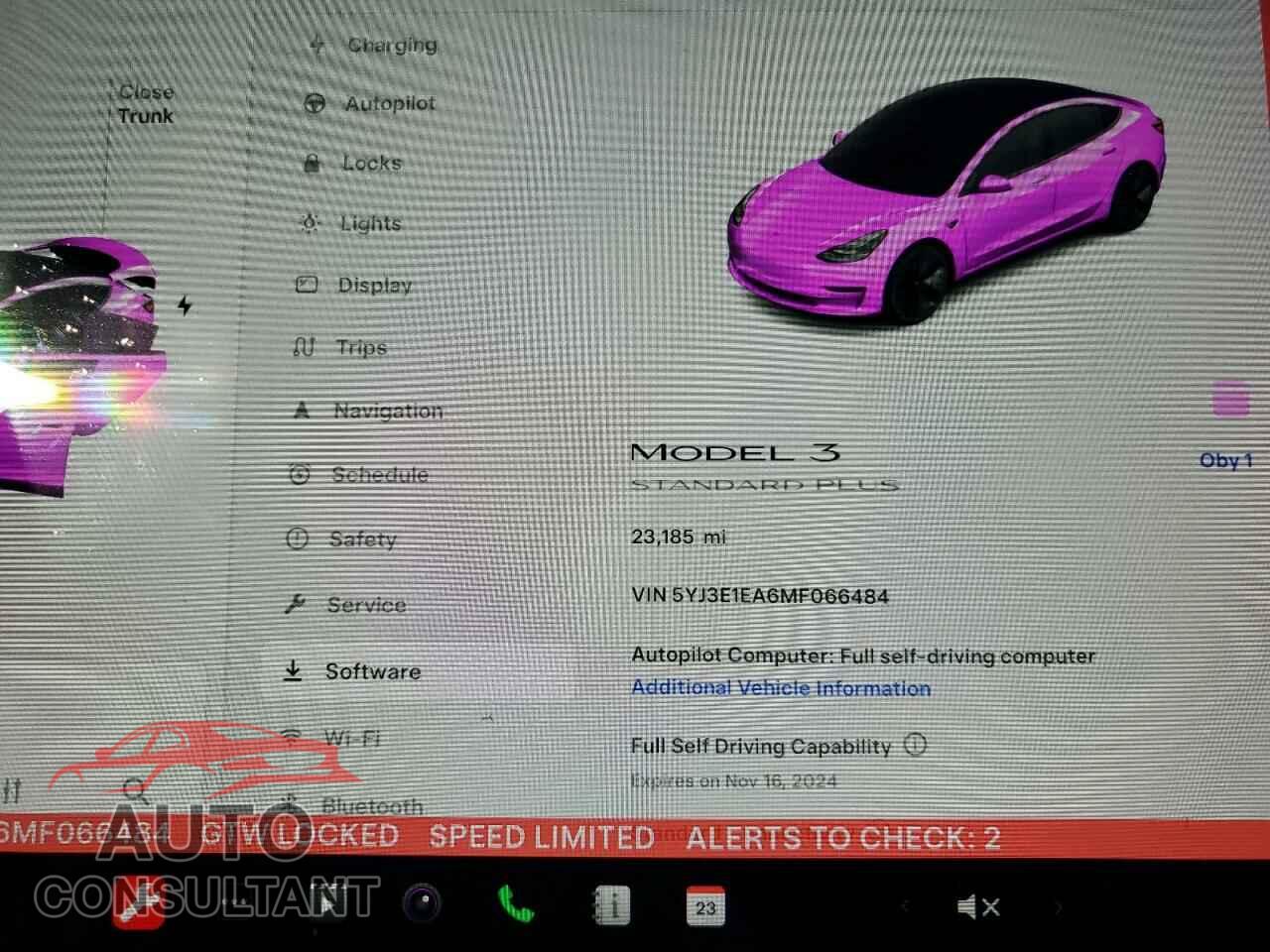 TESLA MODEL 3 2021 - 5YJ3E1EA6MF066484
